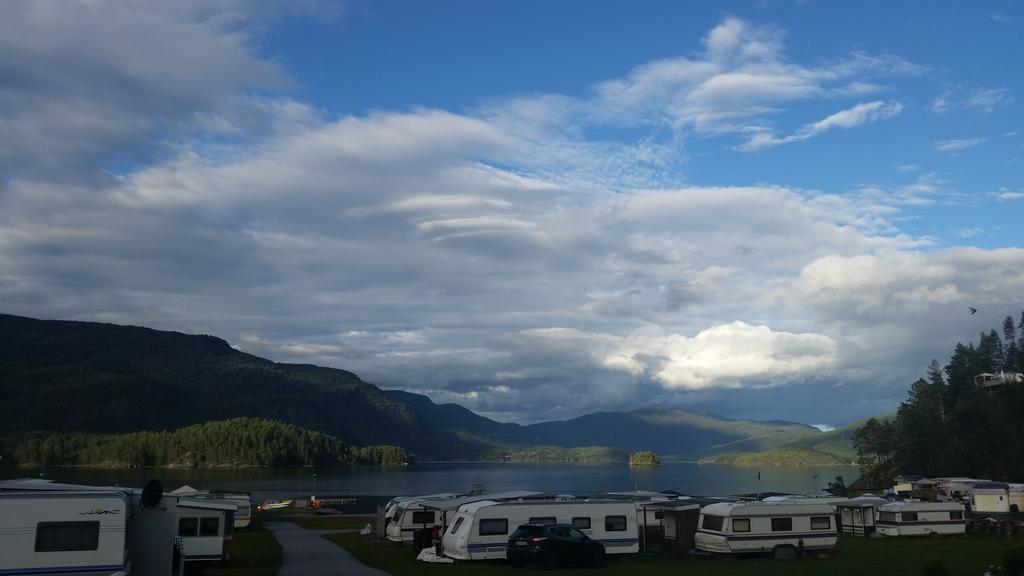 Garvikstrondi Camping Сельорд Екстериор снимка